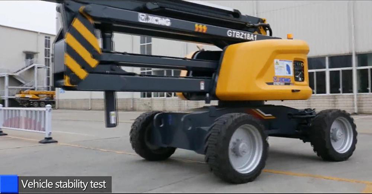 XCMG 18m articulated boom lift GTBZ18A1 self-propelled